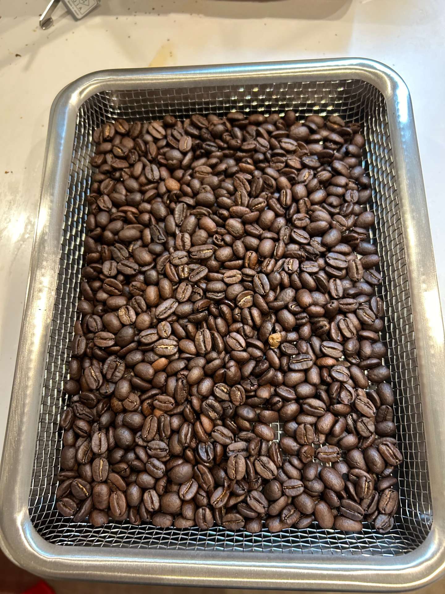 コーヒー豆の自家焙煎してみました【宮前区ファミリア整体院】